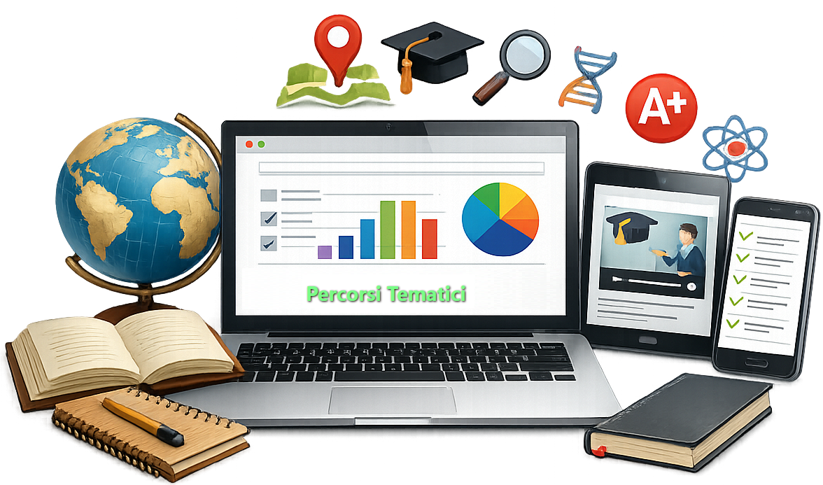 Disegno tematico Percorsi Tematici